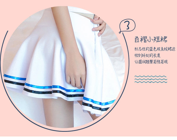 诱惑套装清纯可爱学生装